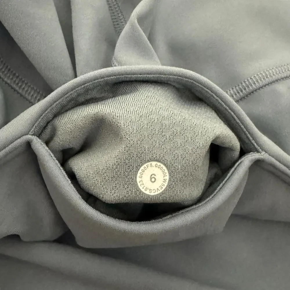 Lululemon Groove Flare Split Hem Steel Blue 6 Pilates Core Studio Street